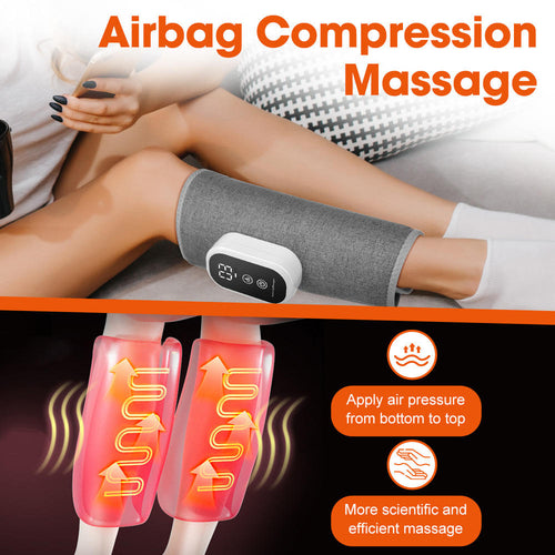 Somvexa™ Air Compression Leg Massager | Wireless Recovery Wrap